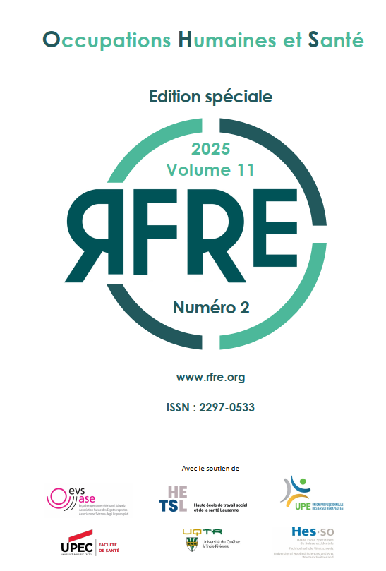 					Afficher Vol. 11 No. 2 (2025): Edition spéciale - Occupations Humaines et Santé - Occupational Punk
				